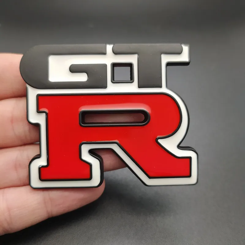 1 шт. металлический 3d значок на переднюю решетку GTR эмблема наклейка для