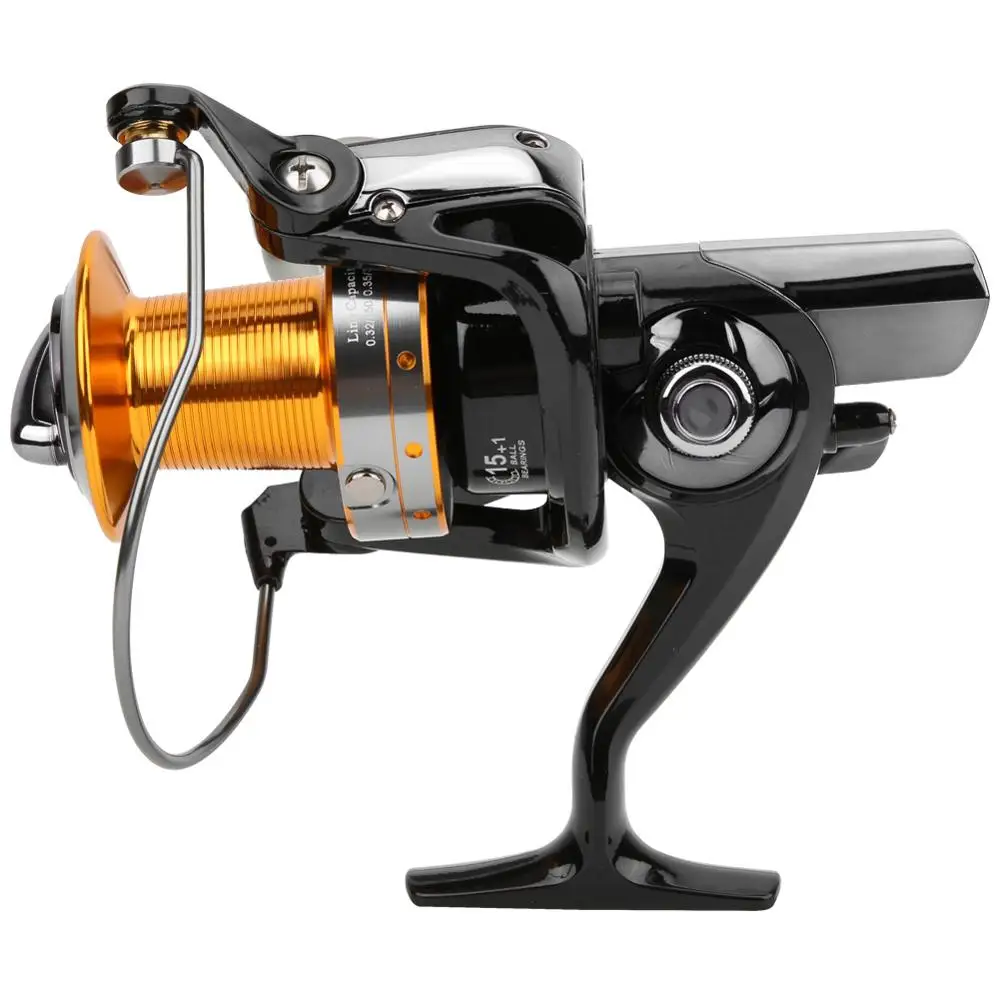 Катушка для спиннинга с длинным стержнем 15 + 1 шарикоподшипник бобина заброса