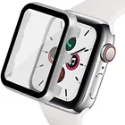 Чехол для Apple Watch Series 7 41 мм 45 мм, жесткий металлический бампер для iWatch 6 SE 3 40 мм 44 мм, защитная рамка