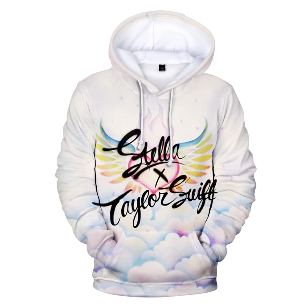 Мужская/Женская толстовка с 3D принтом Taylor утепленная плюшевая капюшоном свитшот
