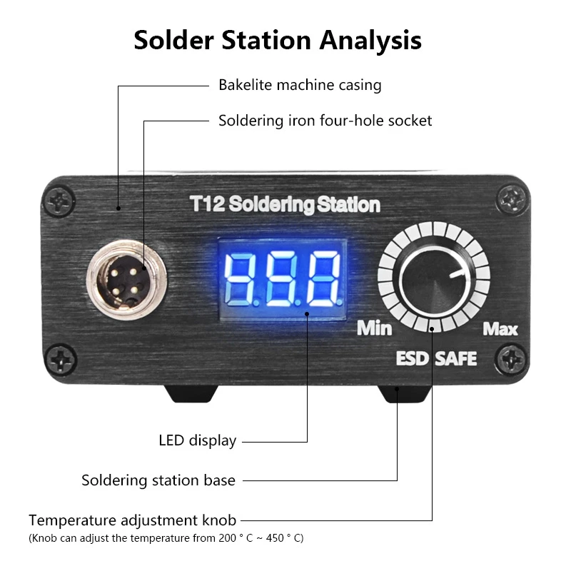 T12 мобильный телефон ремонт специальная паяльная станция программируемый