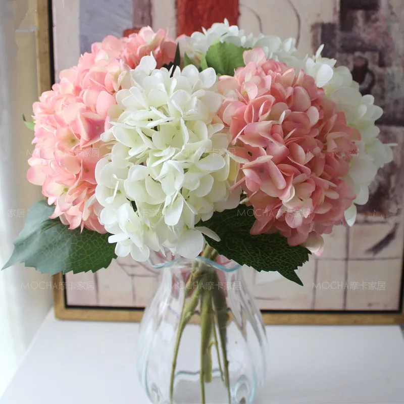 

Simulation Hydrangea Wedding Hydrangea Silk Arch Gate Road Guide Home Decoration Simulation Flower Fake Plants Home Decor