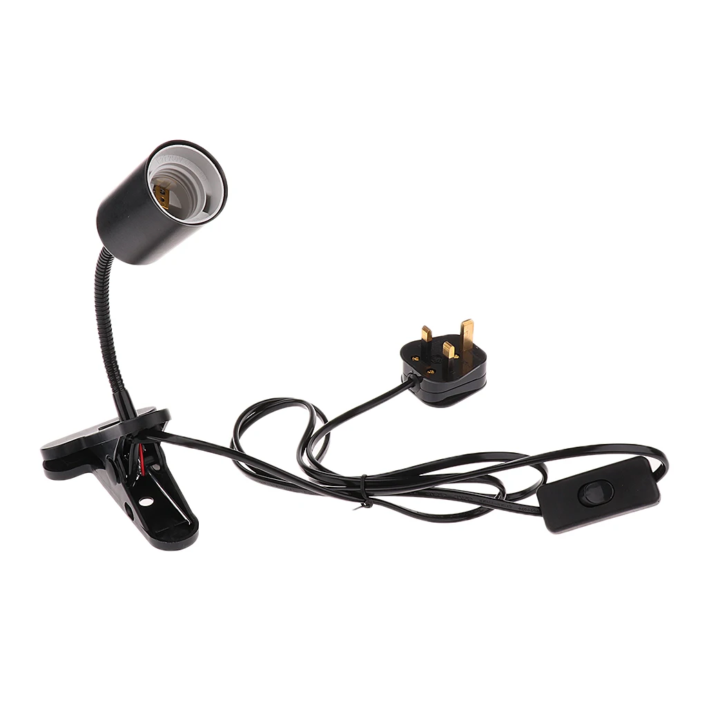 

E27 Reptile Lamp Holder for Infrared Heat Light Bulb Terrarium Mount