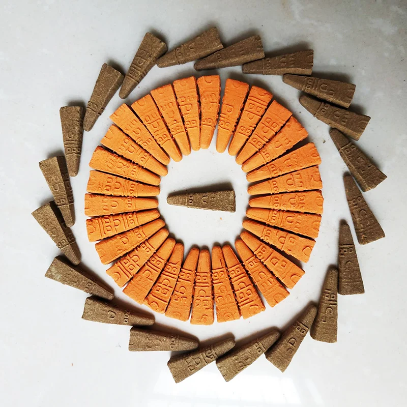 Новый 75 шт. смешанный аромат обратного потока благовоний шишки оптом