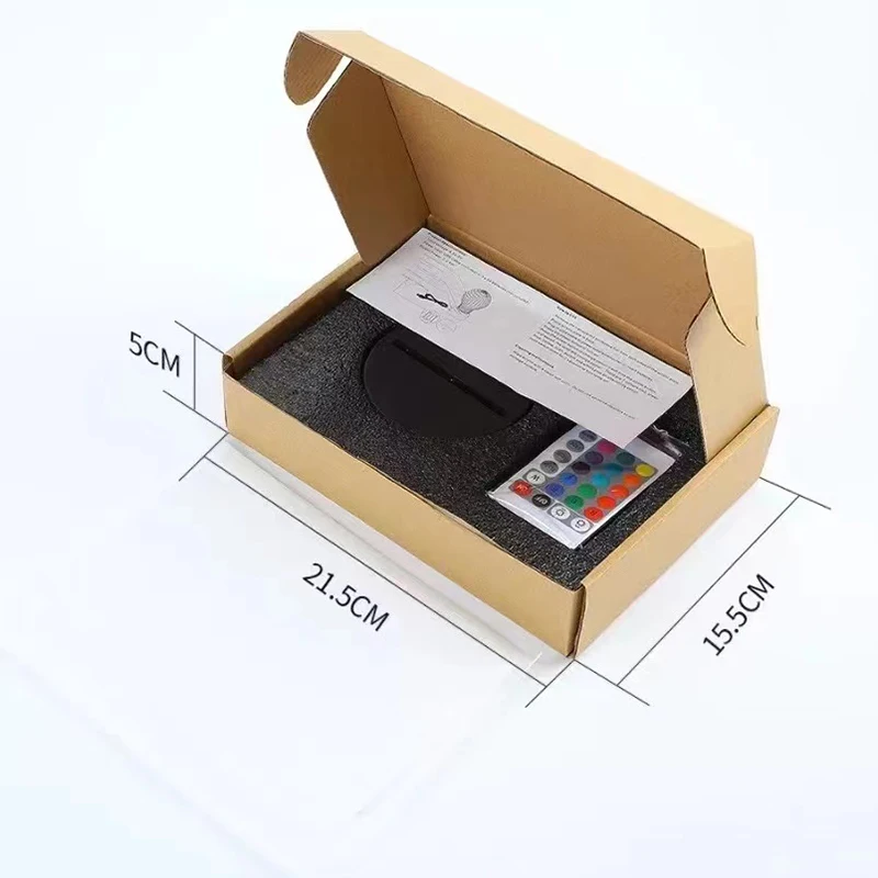 Светодиодный ночник для старшей школы аниме RGB неоновый акриловый светильник с