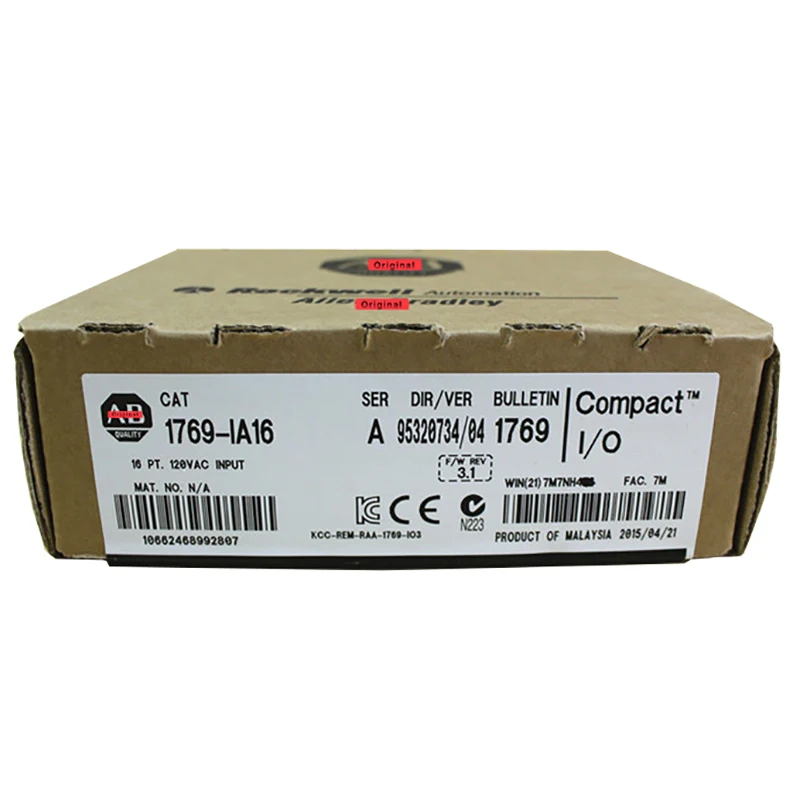 

Original Factory Agent, New Original 1769-IA16 A 1769-IA16