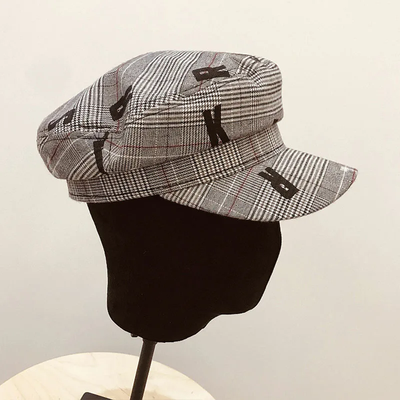 Женская шерстяная шапка Newsboy берет с козырьком шапка для женщин Paperboy фуражки зимняя для девочек