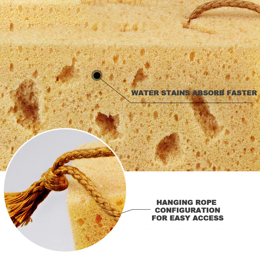 1 шт. Автомобильная моющая Чистящая Супер Абсорбирующая губка макропористая блок