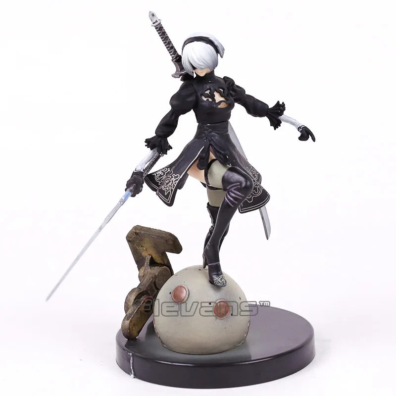 

NieR Automata 2B YoRHa № 2 Тип B 9S № 9 Тип S 9S ПВХ фигурка Коллекционная модель кукла подарок игрушки