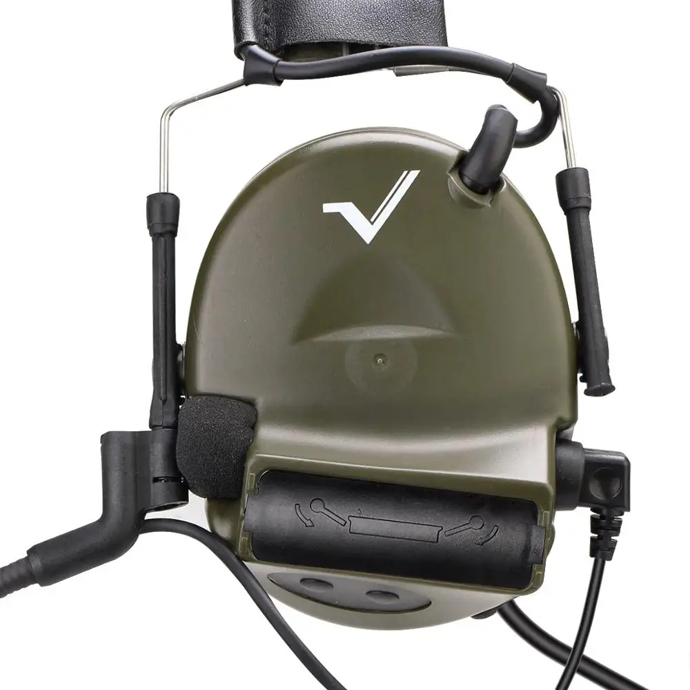 Tanie Retevis EHK007 Elektroniczny Odbiór I Redukcja Szumów Słuchawki Dla Kenwood 2 Pin/dla Motorola 2-pinowy Zestaw Słuchawkowy Walkie Talkie