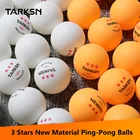 Мячи для настольного тенниса TARKSN, новый материал, устойчивые высококачественные желтые и белые мячи для пинг-понга