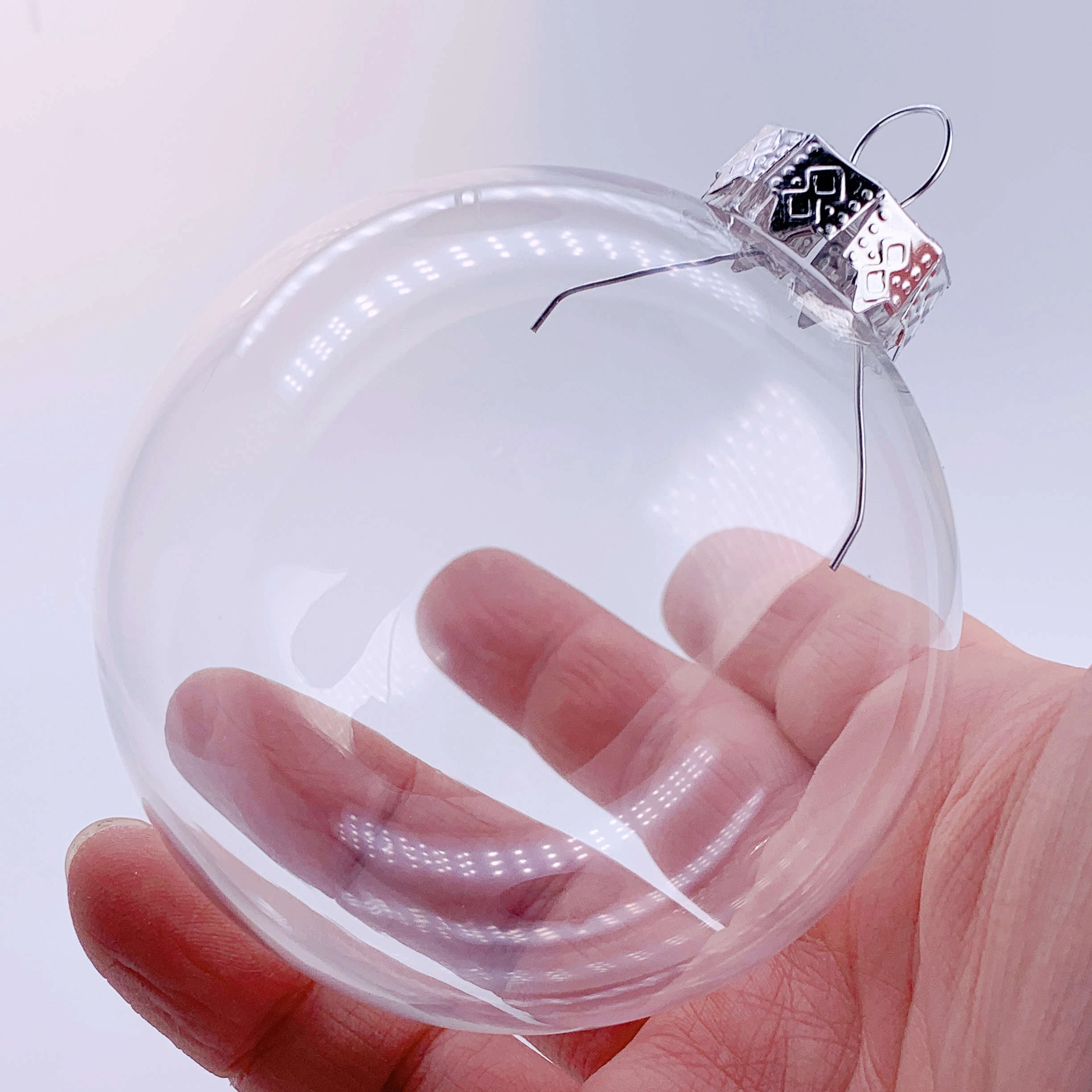 Бесплатная доставка покрасочное Рождественское украшение сделай сам 80 мм