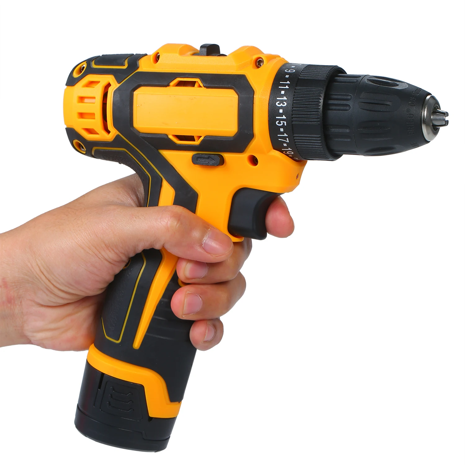 Дрель аккумуляторная компактная 18 в с регулировкой крутящего