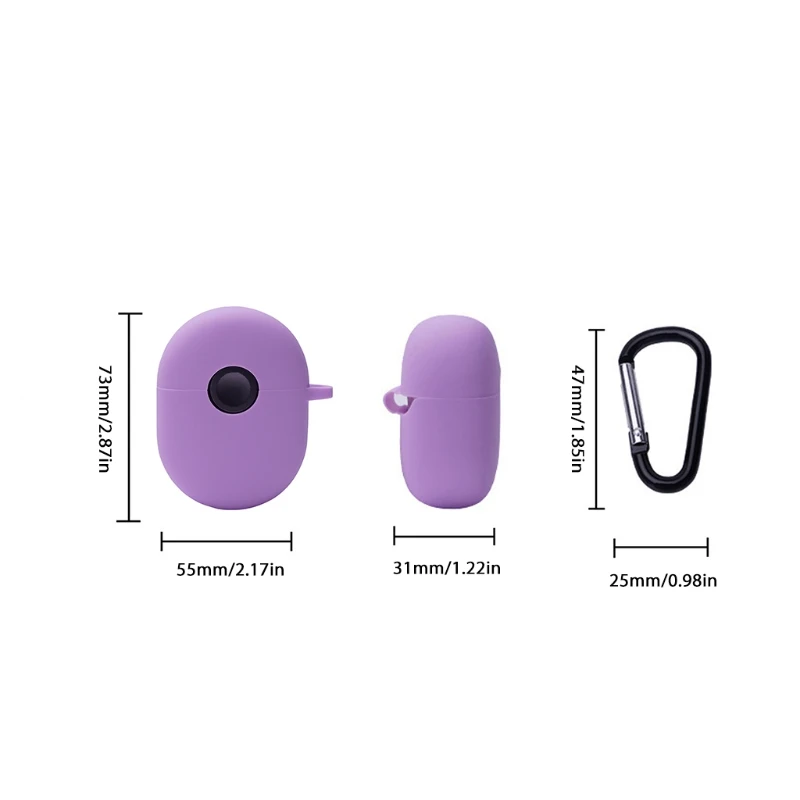 

TWS Case for EDIFIER HECATE GM5 Silicone Case for HECATE GM5 Wirless Headset Protective Cover for HECATE GM5 Soft Shell