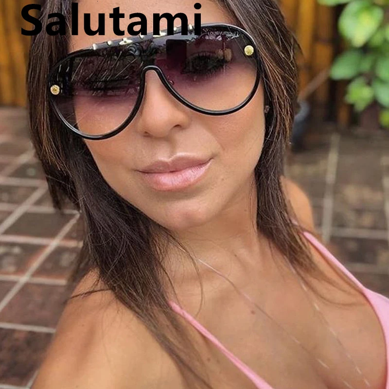 Солнцезащитные очки в винтажном стиле для мужчин и женщин с заклепками