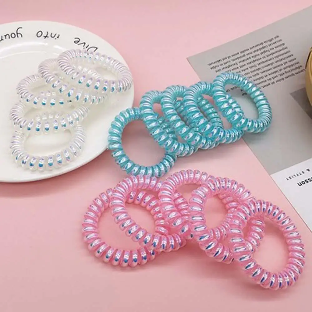 Резинки для волос карамельных цветов женские резинки Женский телефонный провод