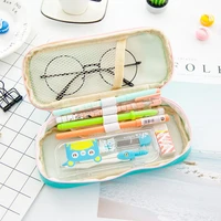 new large capacity pencil case kawaii pencilcase stationery pen storage bag supplies school pen case office stationary supplies