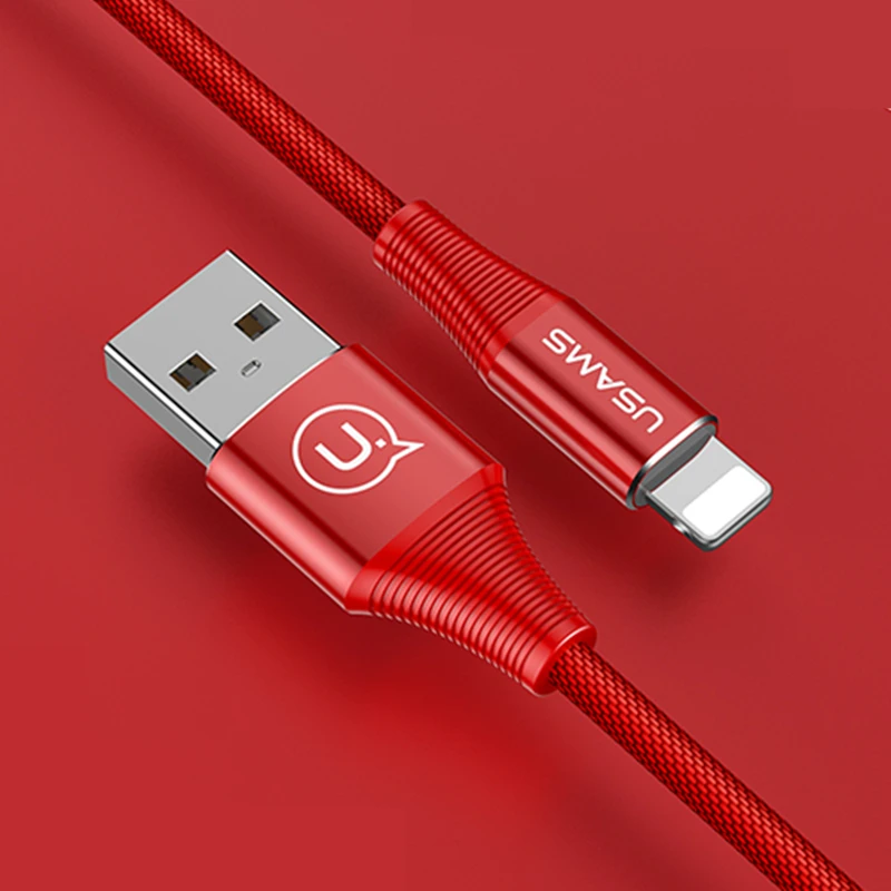 1 2 м кабель с металлическим плетением быстрой зарядки USB Кабель зарядного