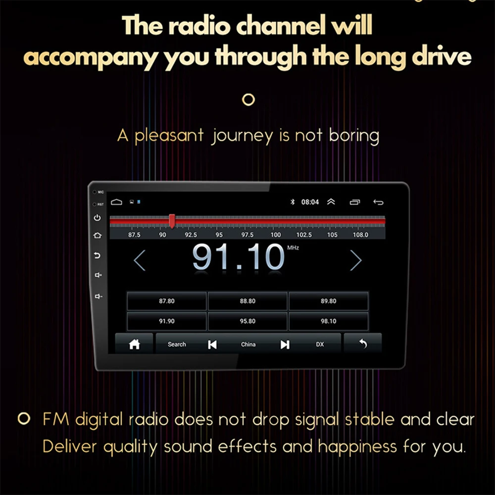 Автомагнитола для Toyota RAV4 01-06 стерео-система на Android Wi-Fi с экраном FM USB SD MirrorLink