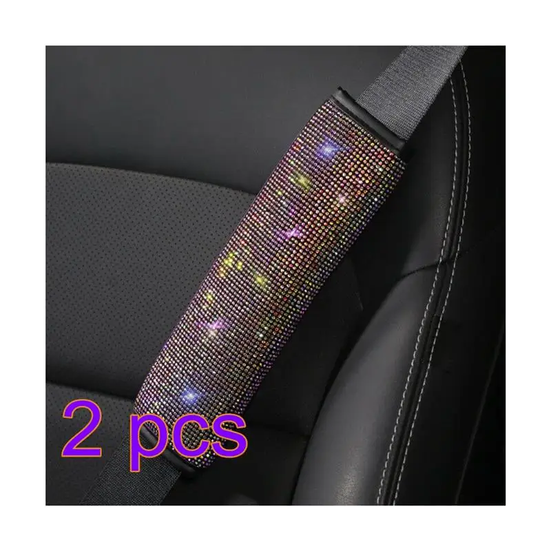

Universal Gearshift Bling Crystal Car Gear Shift Diamond Cover Steering wheel cover Shoulder guard Rearview mirror cover