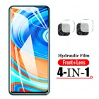 Для Xiaomi Redmi Note 9 Pro Полное покрытие мягкая Гидрогелевая защита для экрана закаленное стекло на Redmi Note9pro Note 9pro объектив камеры