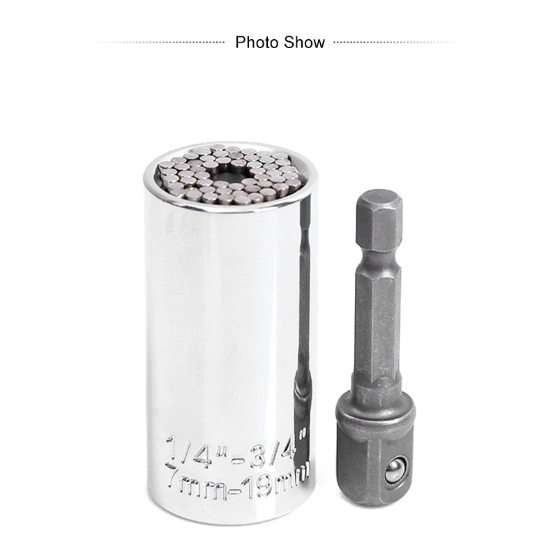 7-19 мм набор головок с гнездом квадратной головкой Трещоточный ключ муфтой для