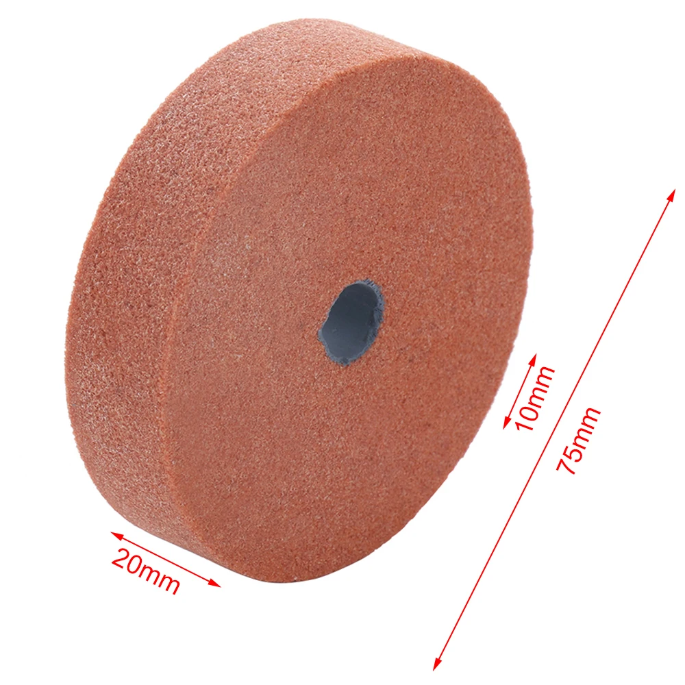 Electric Chainsaw Sharpener Diamond Grinding Wheel 75mm Thick 20mm Cutting and Polishing Edge of Chain Saw Teeth Accessories | Инструменты