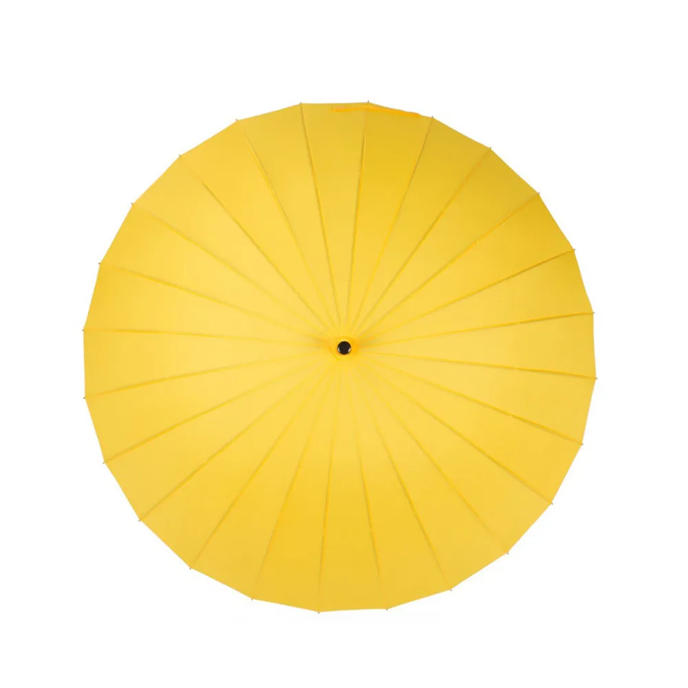 Полуавтоматический портативный складной зонт с 24 ребрами для женщин и мужчин