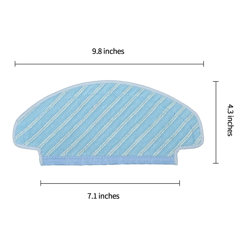 Replacement Parts Brush Filters Mop Cloth Kit For Ecovacs Deebot OZMO T8 AIVI Maxrobot Vacuum Cleaner Accessories | Бытовая техника