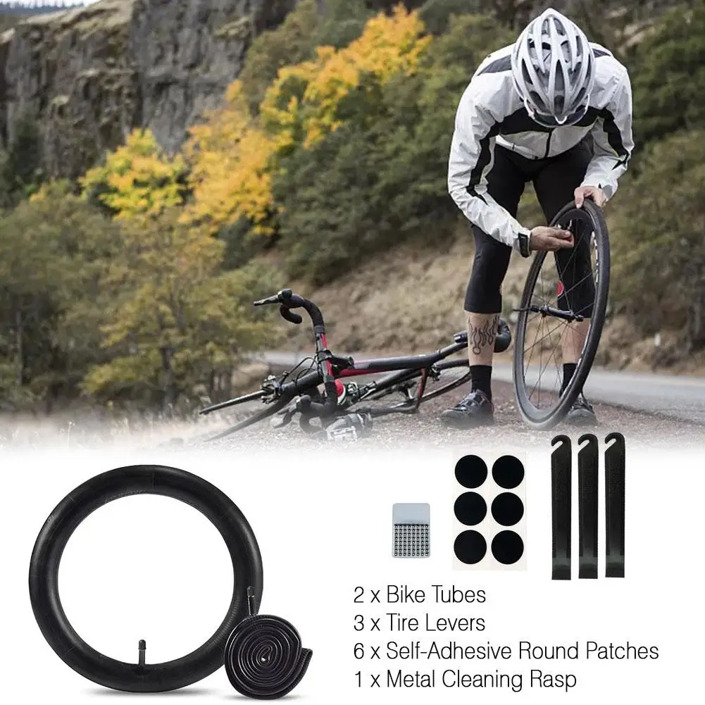 

6PCS Bicycle Tire Patches Durable Replacement Inner Tube Repair Decals Bike Repair Kit For Mountain Bike Bicycle 26 Inch