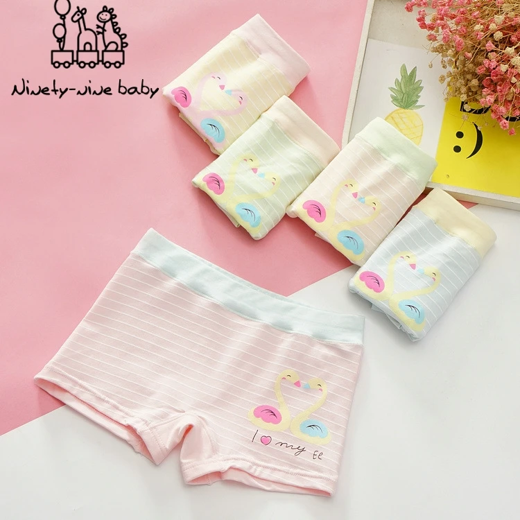 

5 шт./лот, детские трусы для девочек