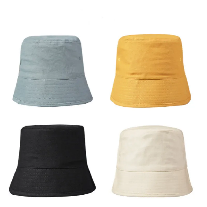 Панама женская однотонная в стиле хип-хоп японская шляпа без рисунка для занятий