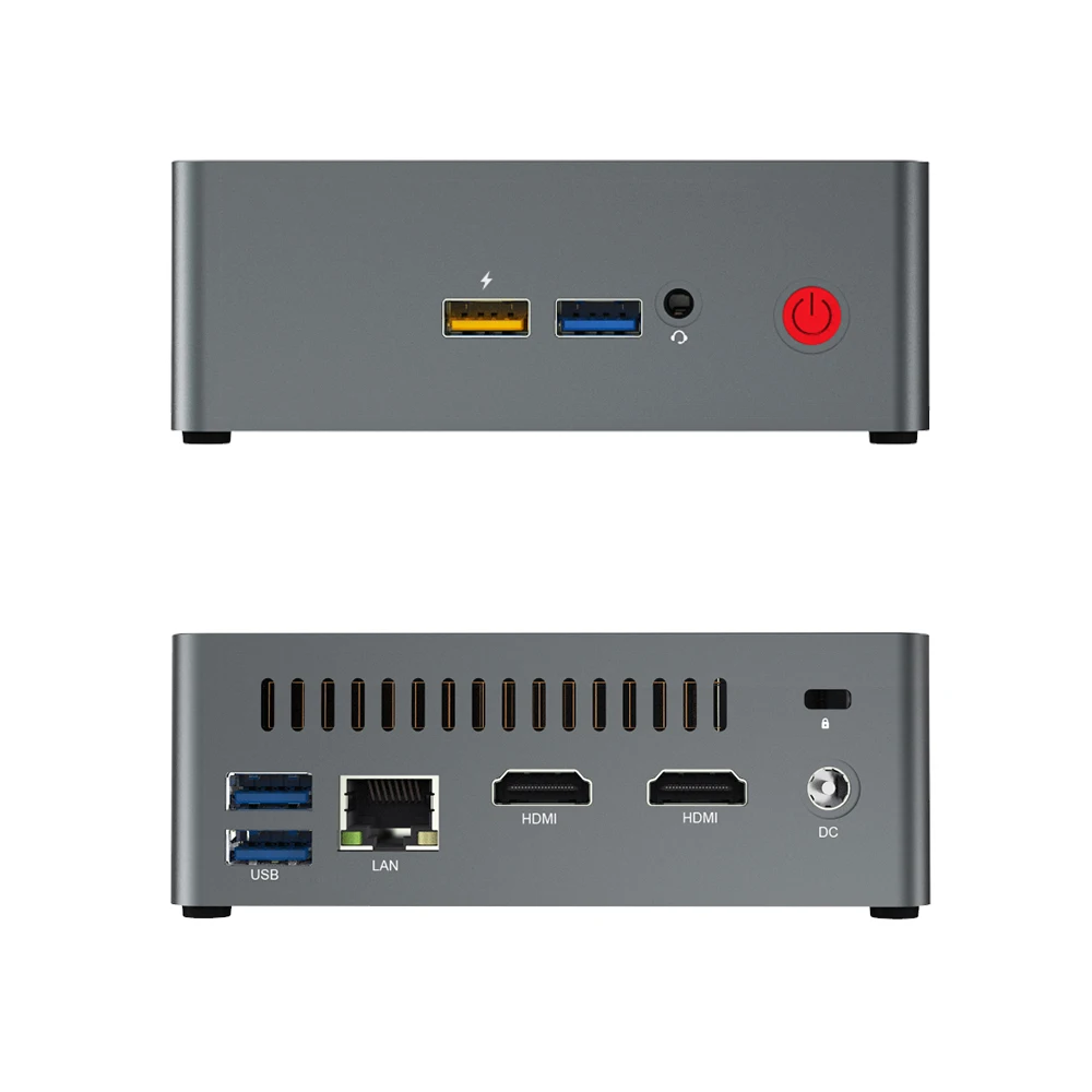 Мини-ПК Beelink J34 Win10 Apollo Lake Celeron J3455 8 Гб SSD 128 ГБ двойной экран гигабитный LAN