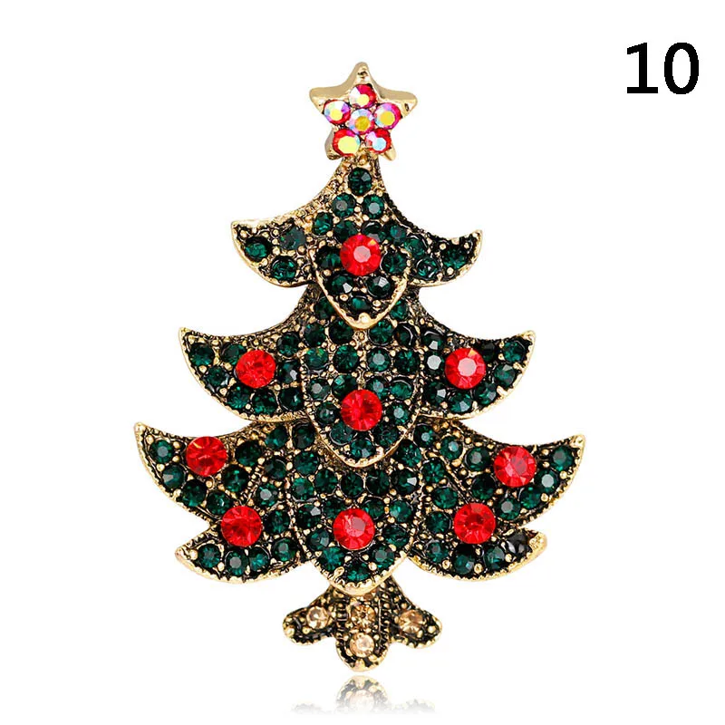 Стильные броши рождественские украшения Xmas Tree олень брошь "Снеговик" с