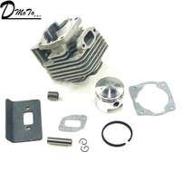 cylinder piston kit 44mm with gasket for mitsubishi tl52 51 7cc brush cutter grass trimmer weed eater garden tools spare parts