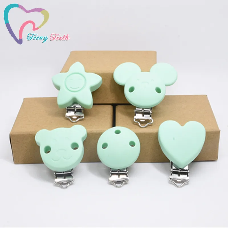 1 шт. силиконовые зажимы для соски-пустышки | Украшения и аксессуары