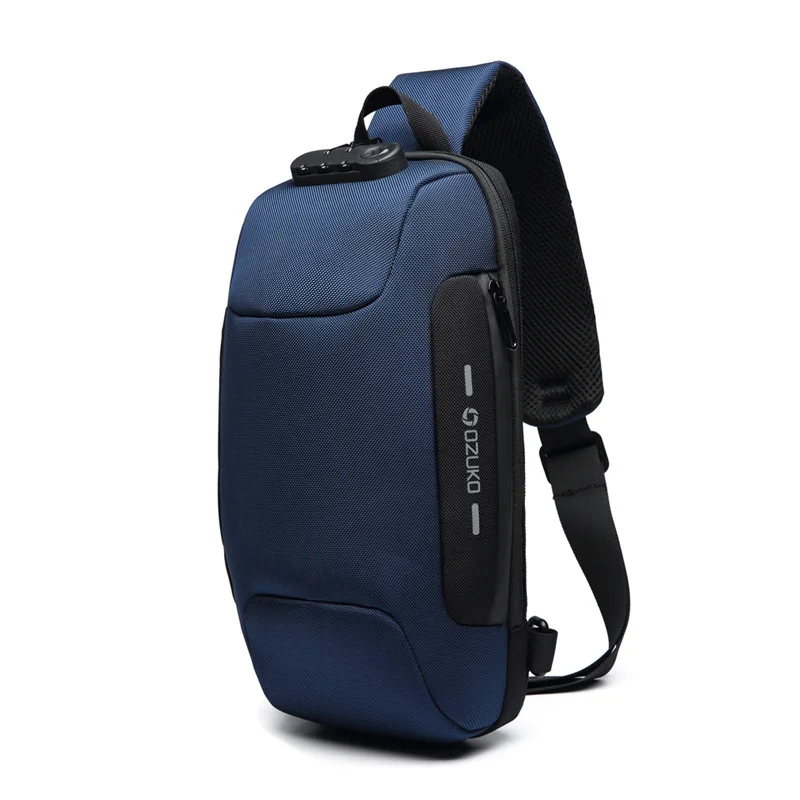 

2020 Travel Men's Bags Anti-theft Outdoor Shoulder Crossbody Bag Waterproof Laptop Pocket Back Pack For Men Sports Chest Bags