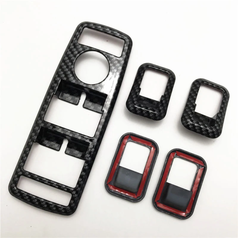 5 шт. оконный переключатель крышки набор легкий ABS пластик Материал Черный