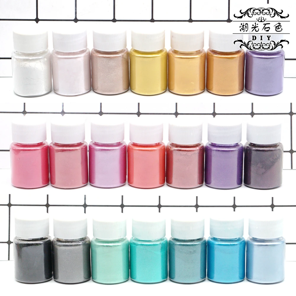 Перламутровый порошок DIY Кристальный эпоксидный материал слюда Русалка Цзи