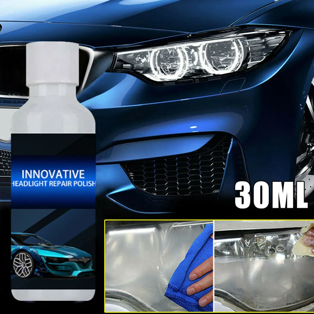 

Жидкий полированный набор для ремонта автомобильных фар, 30 мл