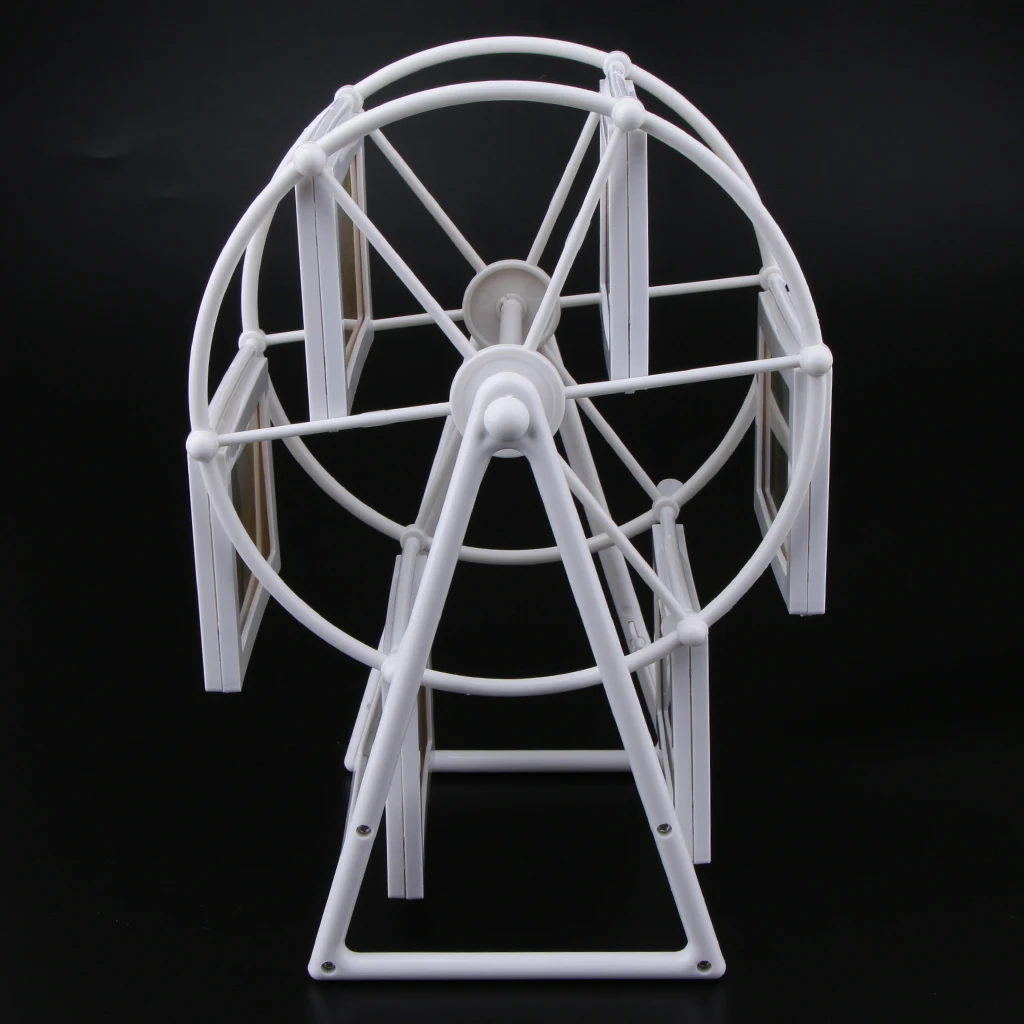 

Rotating 3'' Picture Photo Frame Windmill Combination Ferris Wheel Wedding Picture Detachable Photograph Photo Frame Home Decor