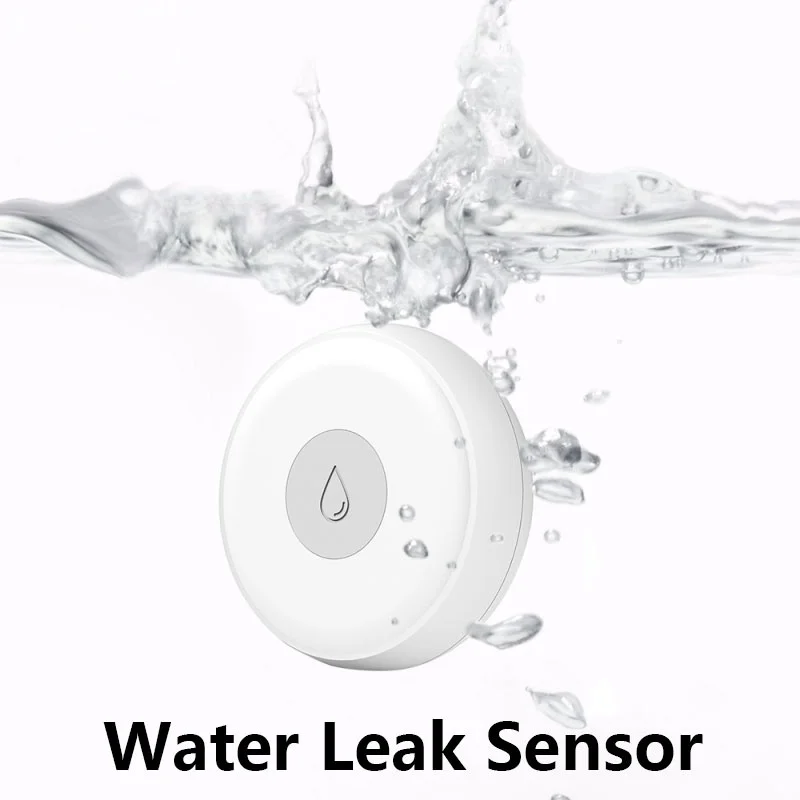 

NEW 1/4 pcs ZigBee Water sensor Leak Detector Flood Water leakage Alarm support zigbee gateway smartthings smart life APP