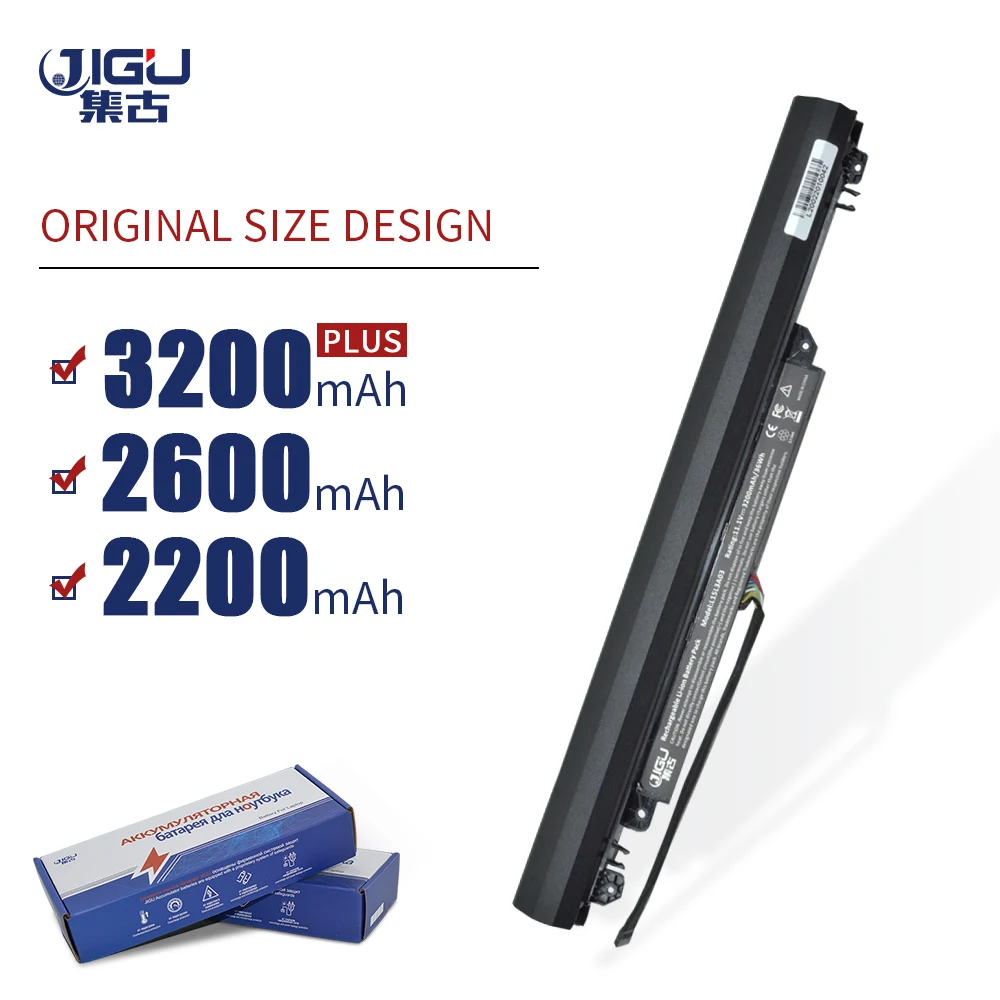 

JIGU 1.1V 3CELLS NEW Laptop Battery 5B10L04167 For LENOVO For IdeaPad 110-15ACL For IdeaPad 300-14IBR For IdeaPad 300-14ISK