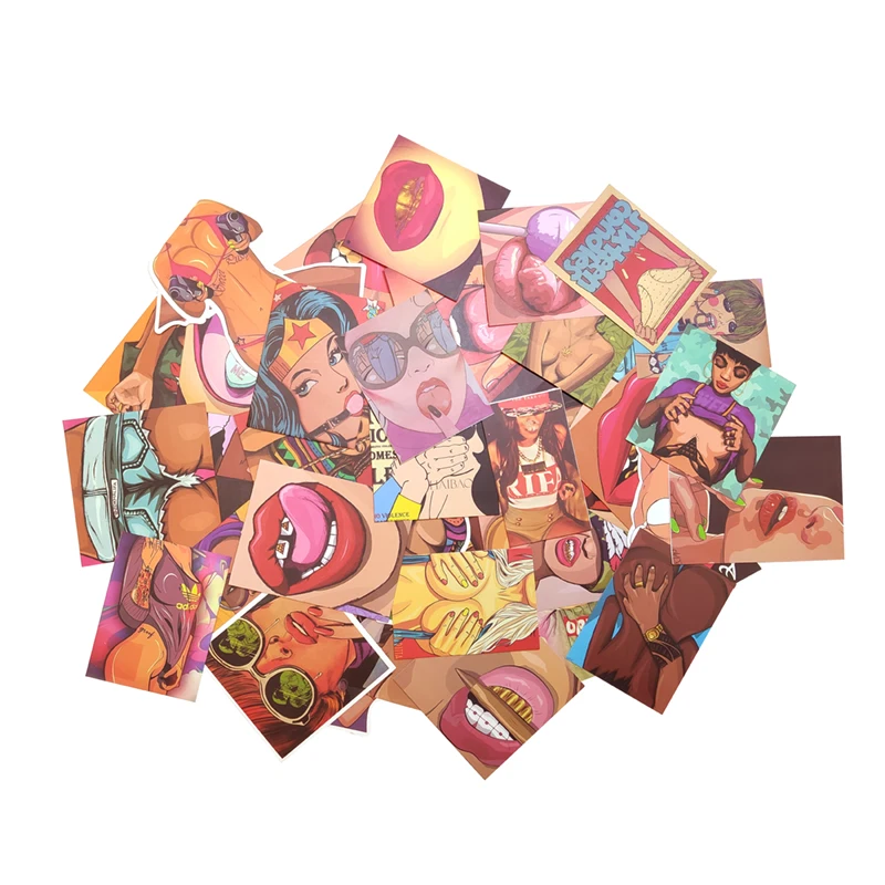 Наклейки с граффити для автомобиля 50 г стайлинга велосипеда мотоцикла телефона