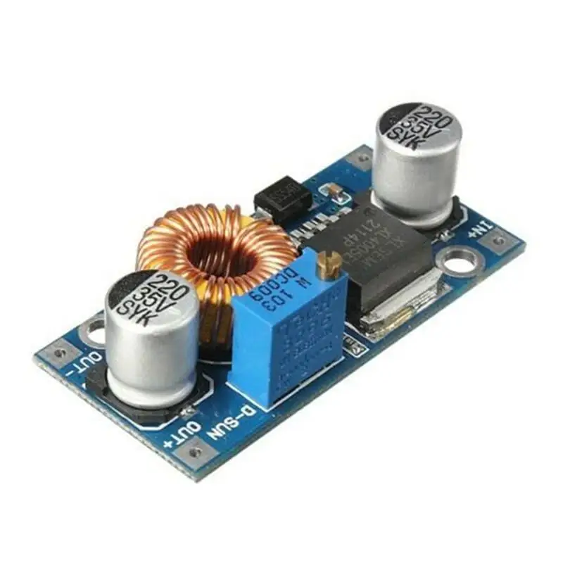 10 шт. XL4005 DSN5000 Beyond LM2596 DC Регулируемый понижающий модуль питания 5A Высокая мощность