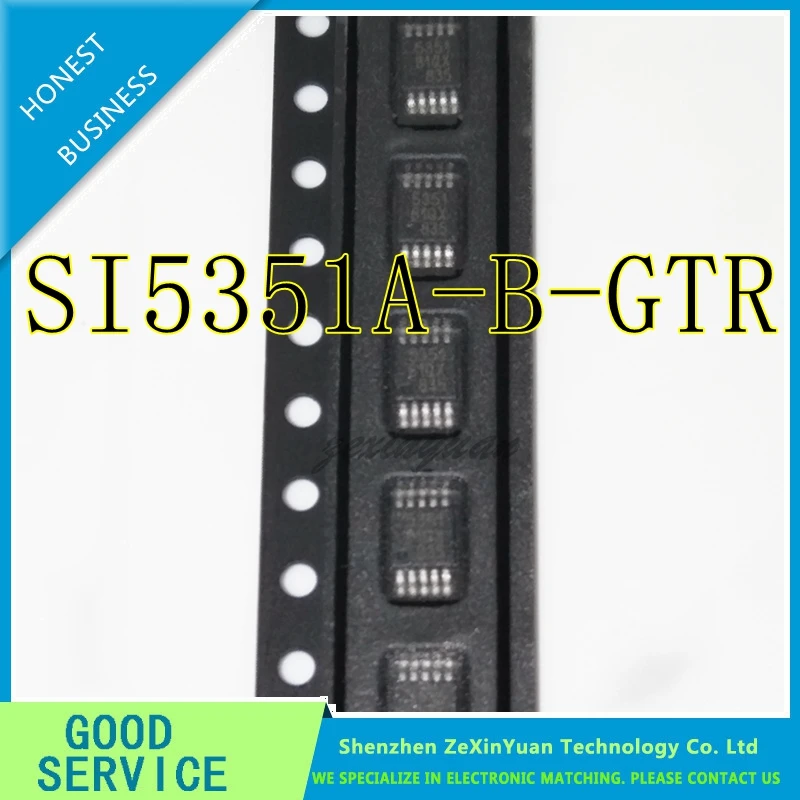 1PCS SI5351A-B-GTR SI5351A-A-GTR SI5351A SI5351 SI 5351 MSOP10 New Original