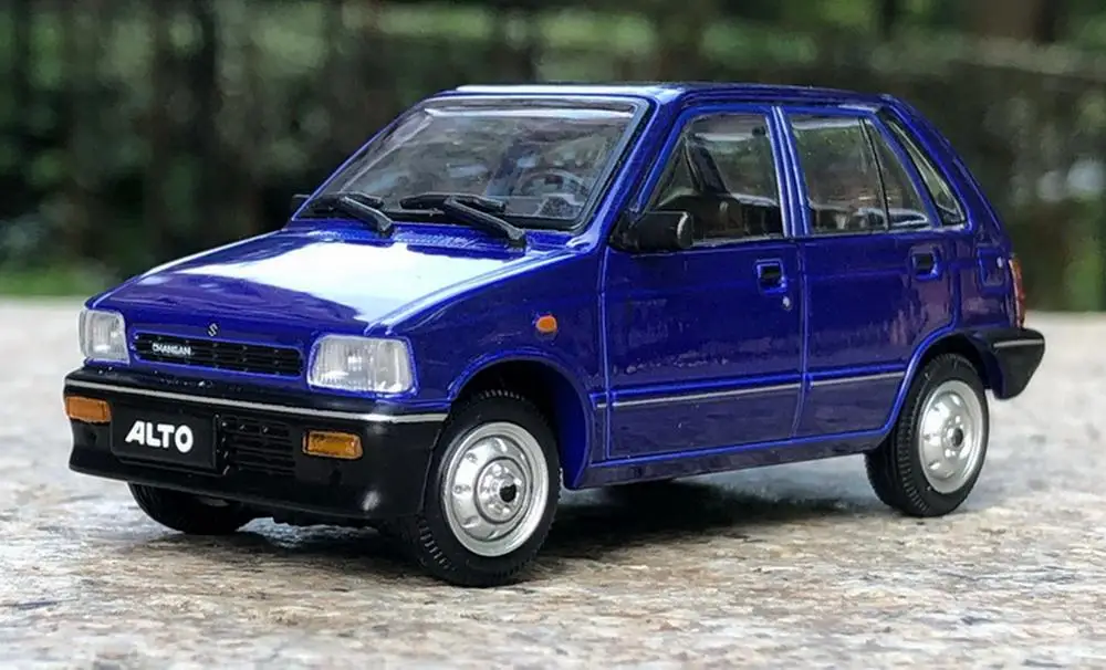 

Коллекционная синяя лимитированная модель автомобиля Alto 1/43, коллекционный подарок, 1995