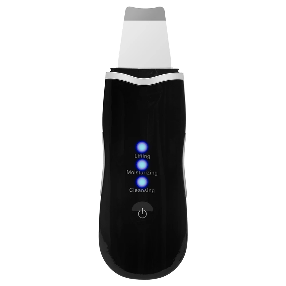 Скруббер для кожи Электрический спа средство удаления угрей лица ультразвуковой