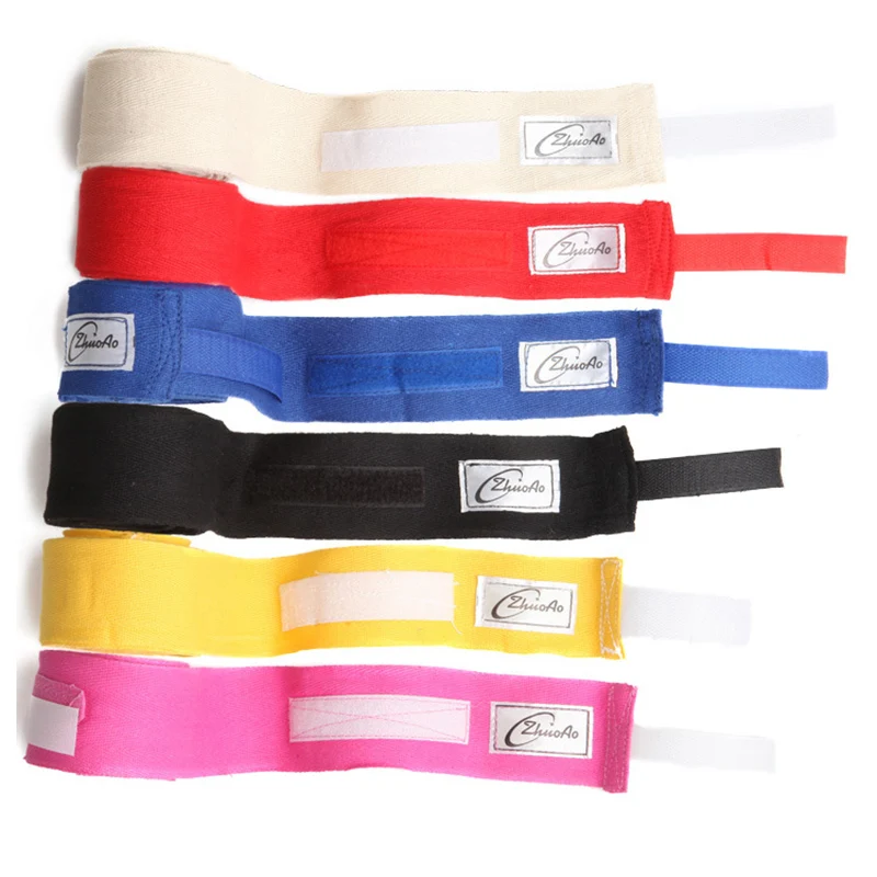 1 пара хлопковых повязок для бокса эластичная повязка раньше ручные повязки 2 5 м/3