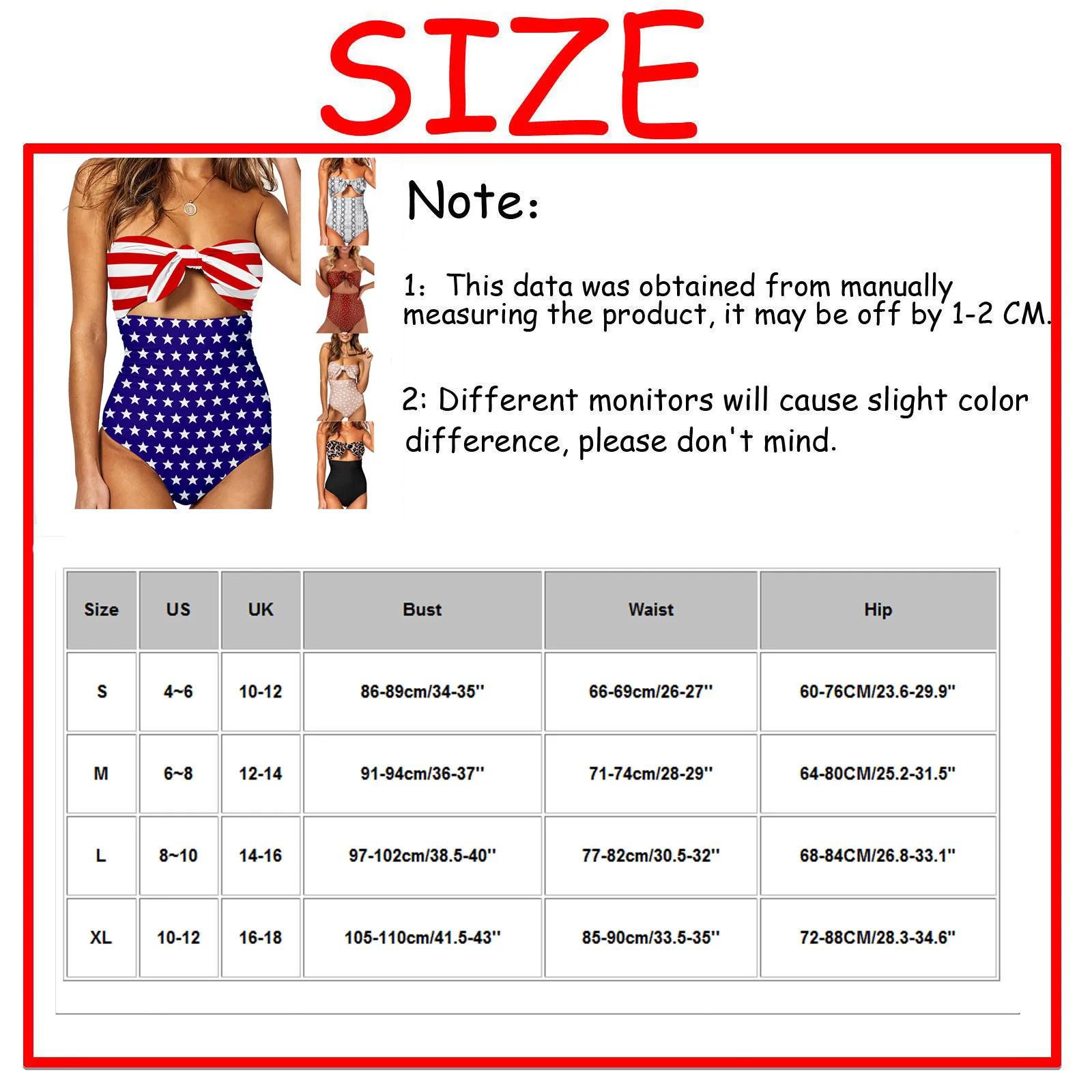 

Women's swimsuits Ladies Printed Color Matching Tight-Fitting Tube Top Halter Sexy Swimsuit Brazilian Bikini Set Women swimwear